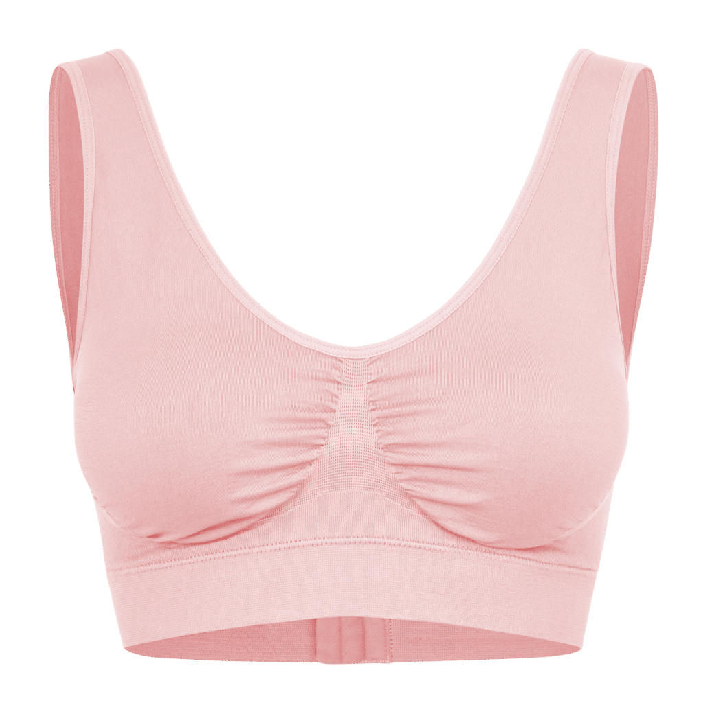 Sujetador para mujeres mastectomizadas comfy básico de ABC Ibérica color rosa